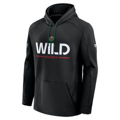 NHL Minnesota Wild Fanatics Authentic Pro Rink Hoodie - Black