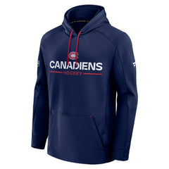 NHL Montreal Canadiens Fanatics Authentic Pro Rink Hoodie - Navy