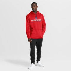 NHL New York Rangers Fanatics Authentic Pro Rink Hoodie - Red