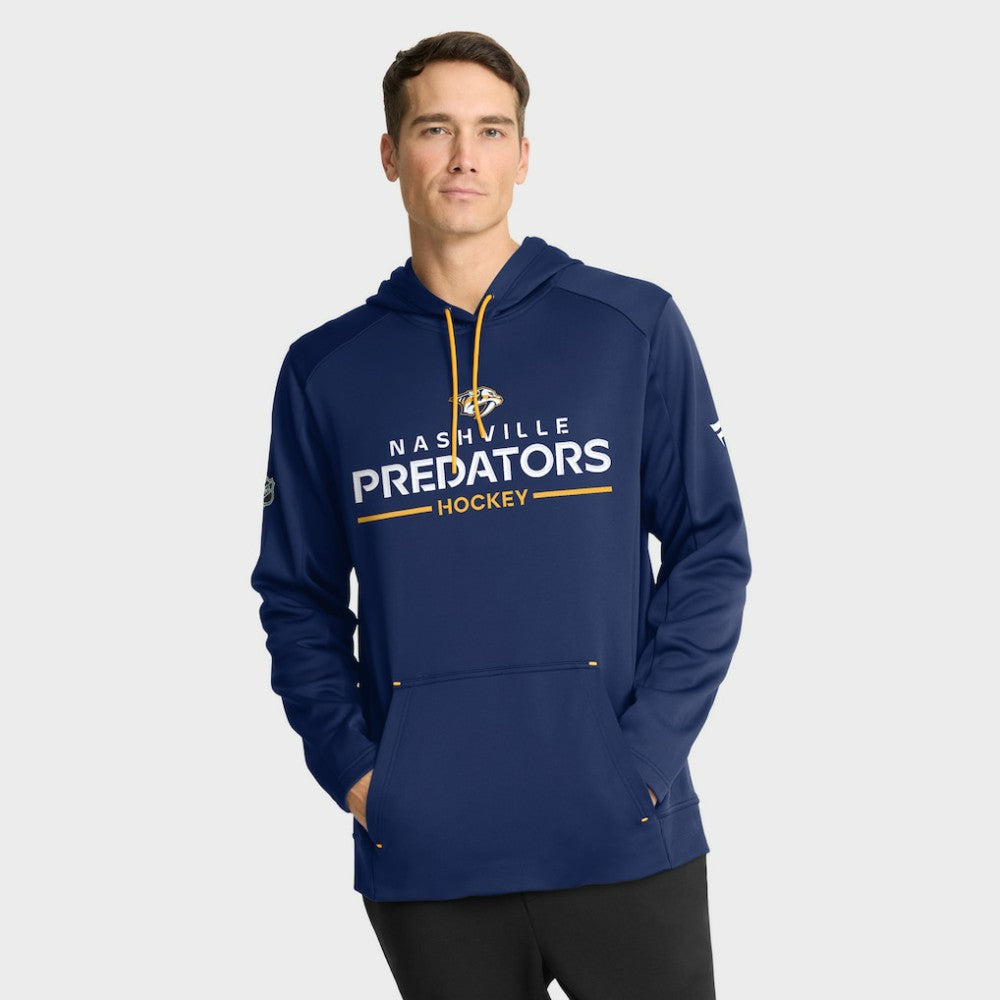 NHL Nashville Predators Fanatics Authentic Pro Rink Hoodie - Navy