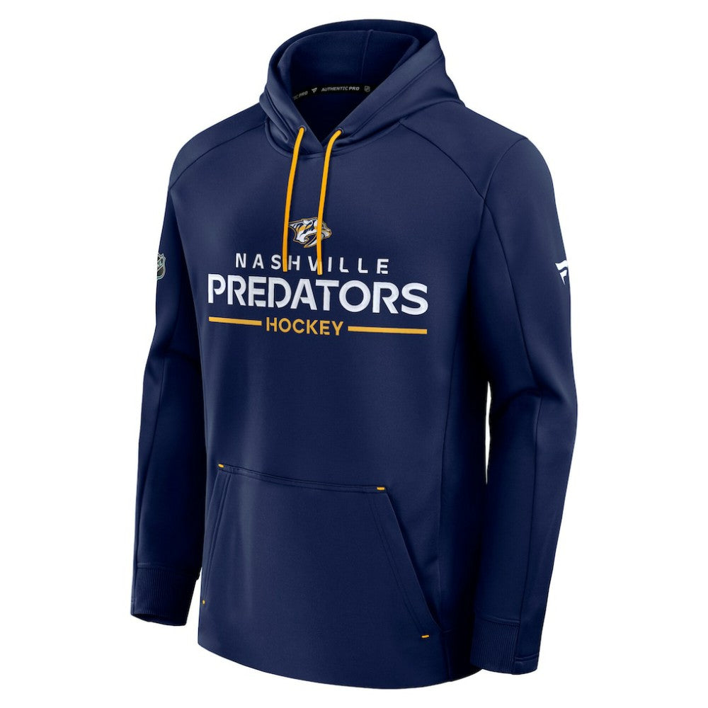 NHL Nashville Predators Fanatics Authentic Pro Rink Hoodie - Navy