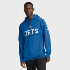 NHL Winnipeg Jets Fanatics Authentic Pro Rink Hoodie - Blue