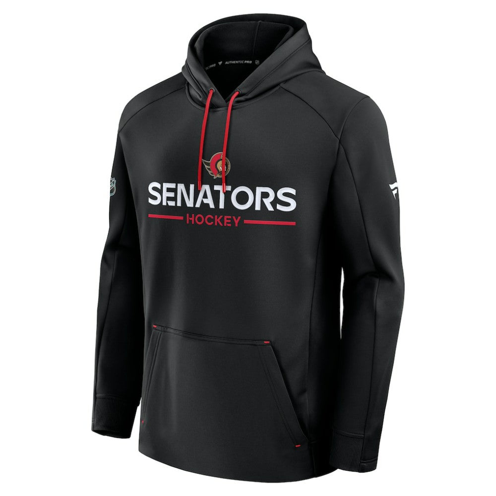 NHL Ottawa Senators Fanatics Authentic Pro Rink Hoodie - Black