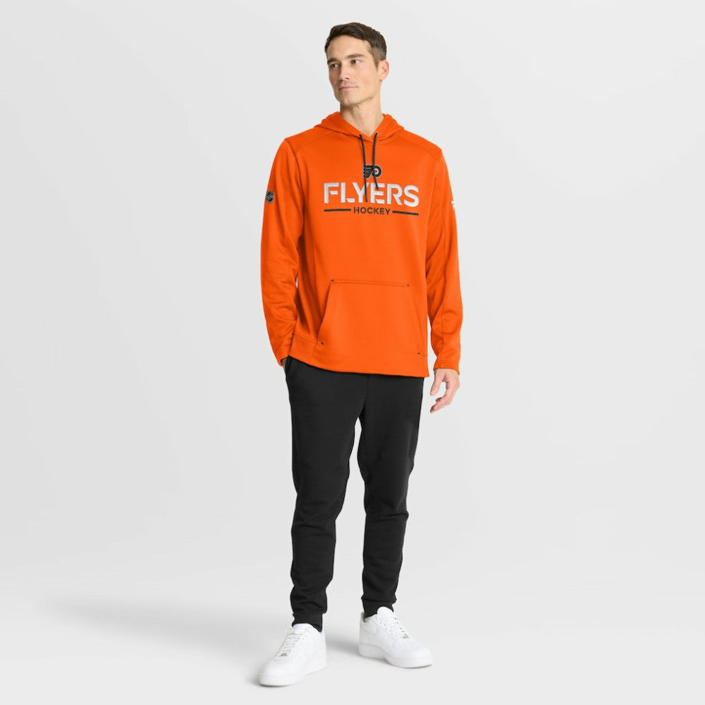 NHL Philadelphia Flyers Fanatics Authentic Pro Rink Hoodie - Orange