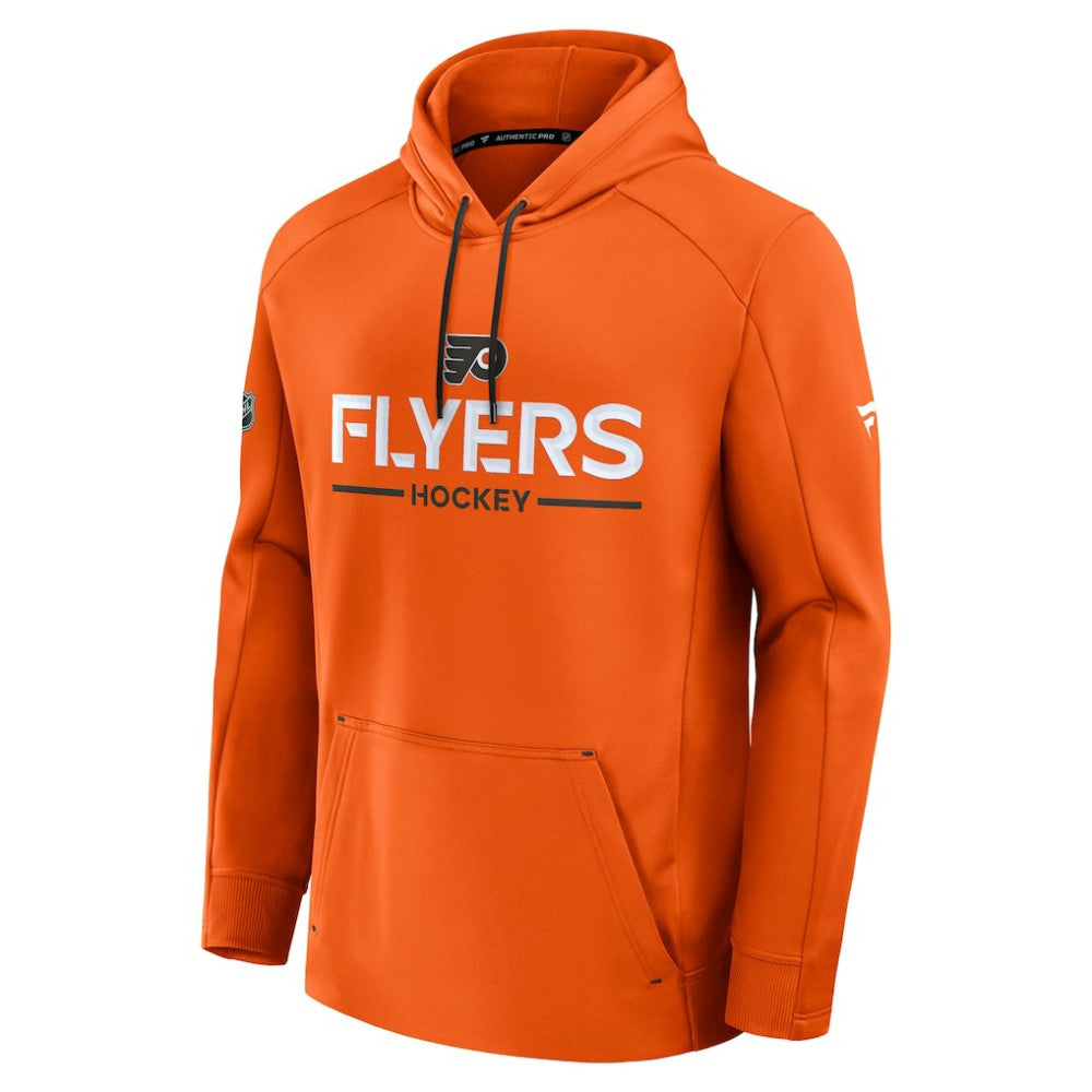 NHL Philadelphia Flyers Fanatics Authentic Pro Rink Hoodie - Orange