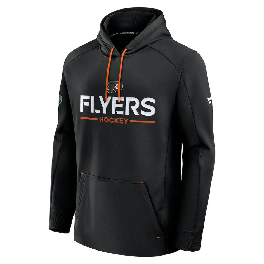 NHL Philadelphia Flyers Fanatics Authentic Pro Rink Hoodie - Black
