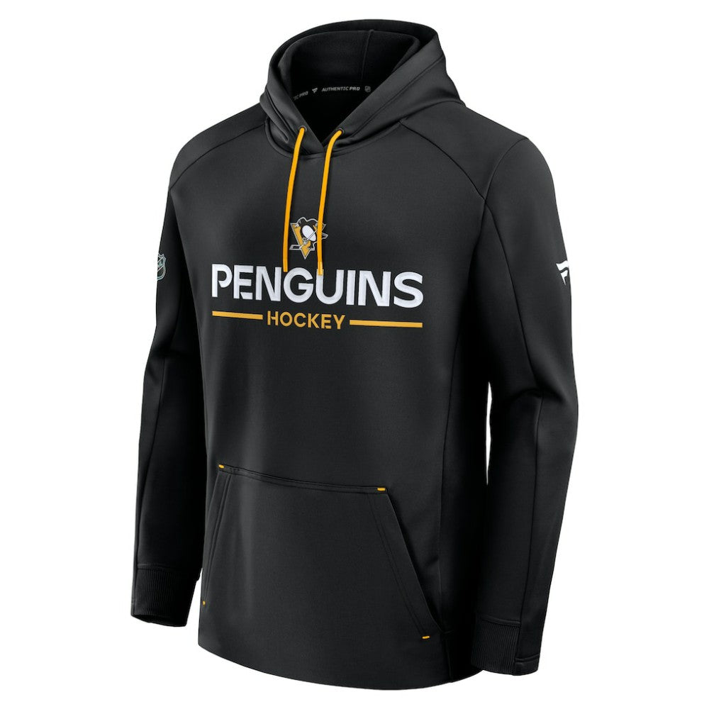 NHL Pittsburgh Penguins Fanatics Authentic Pro Rink Hoodie - Black
