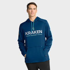 NHL Seattle Kraken Fanatics Authentic Pro Rink Hoodie - Deep Sea Blue