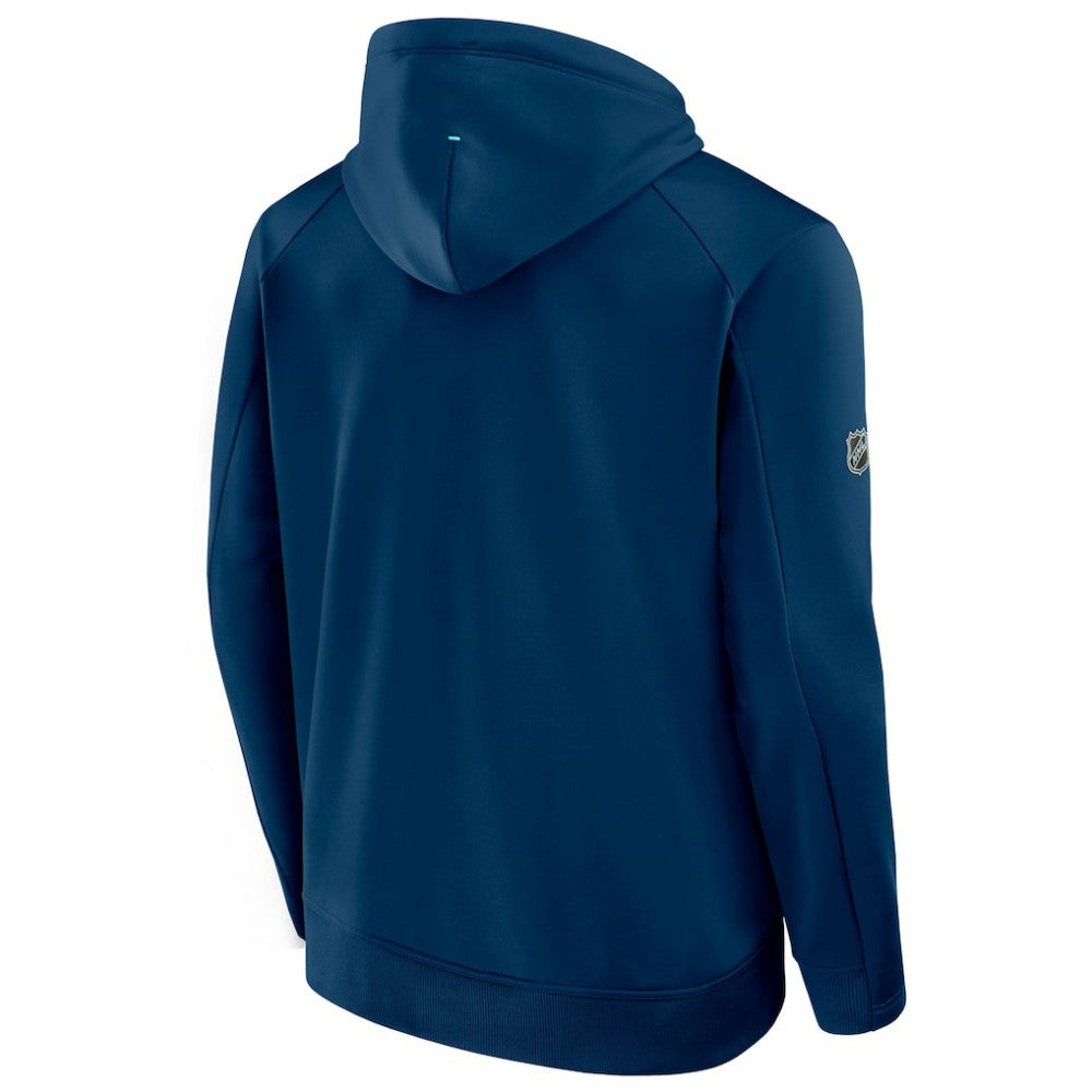 NHL Seattle Kraken Fanatics Authentic Pro Rink Hoodie - Deep Sea Blue