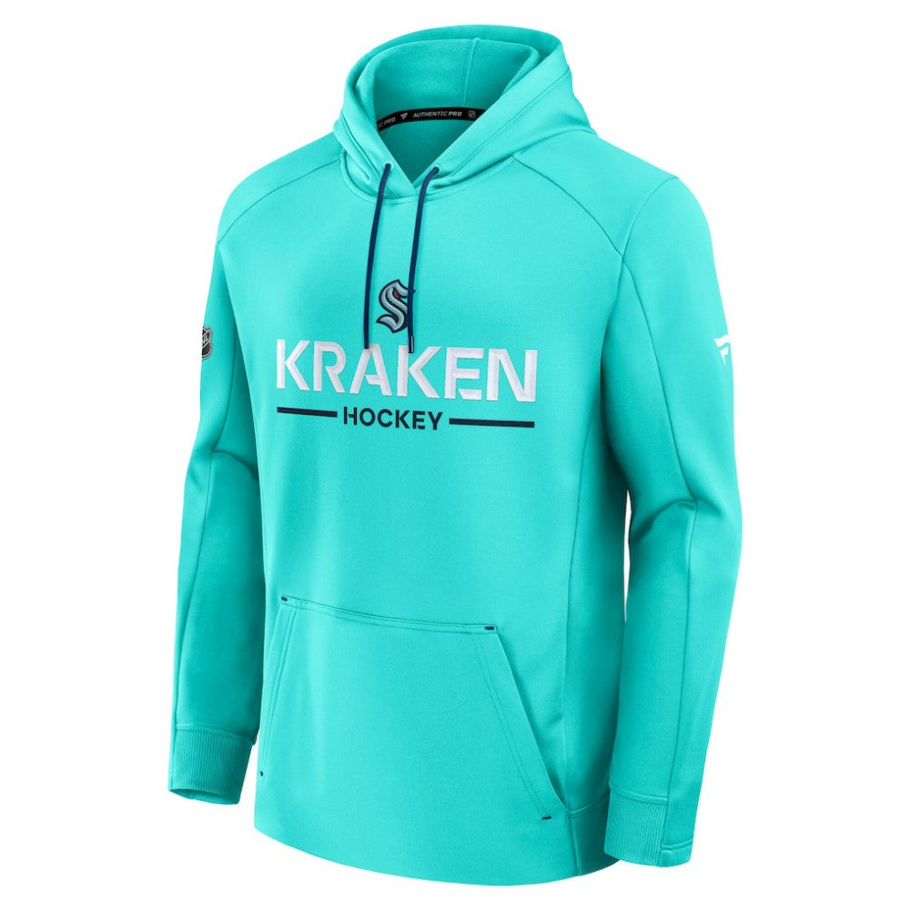 NHL Seattle Kraken Fanatics Authentic Pro Rink Hoodie - Light Blue