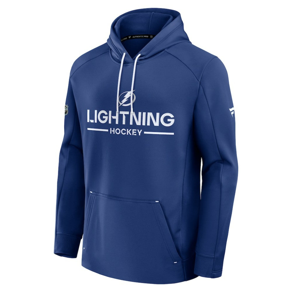 NHL Tampa Bay Lightning Fanatics Authentic Pro Rink Hoodie - Blue