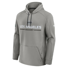 NHL Los Angeles Kings Fanatics Authentic Pro Rink Hoodie - Silver