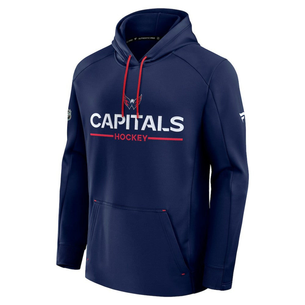 NHL Washington Capitals Fanatics Authentic Pro Rink Hoodie - Navy