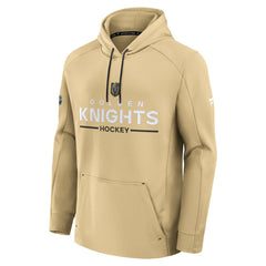 NHL Vegas Golden Knights Fanatics Authentic Pro Rink Hoodie - Gold