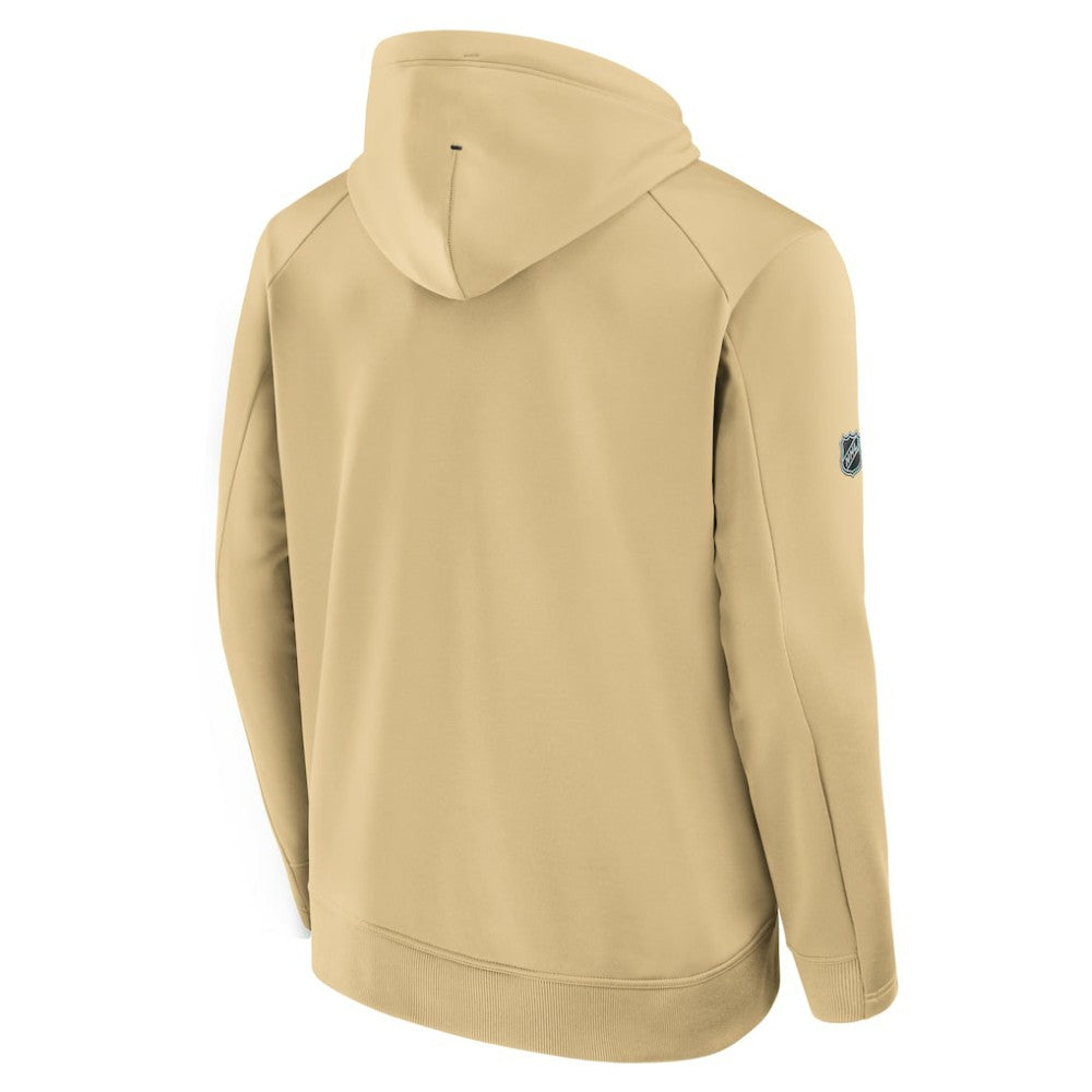 NHL Vegas Golden Knights Fanatics Authentic Pro Rink Hoodie - Gold