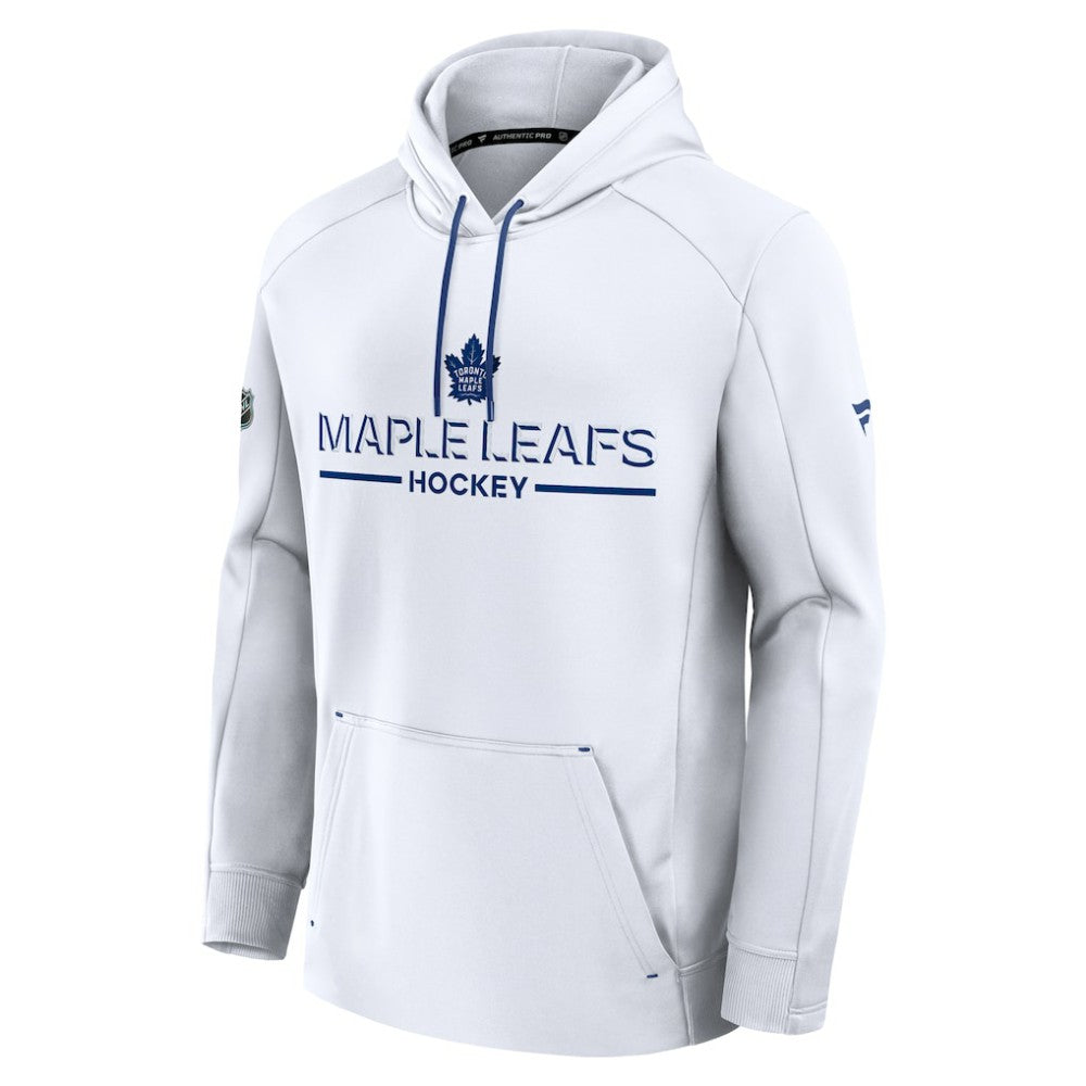 NHL Toronto Maple Leafs Fanatics Authentic Pro Rink Hoodie - White