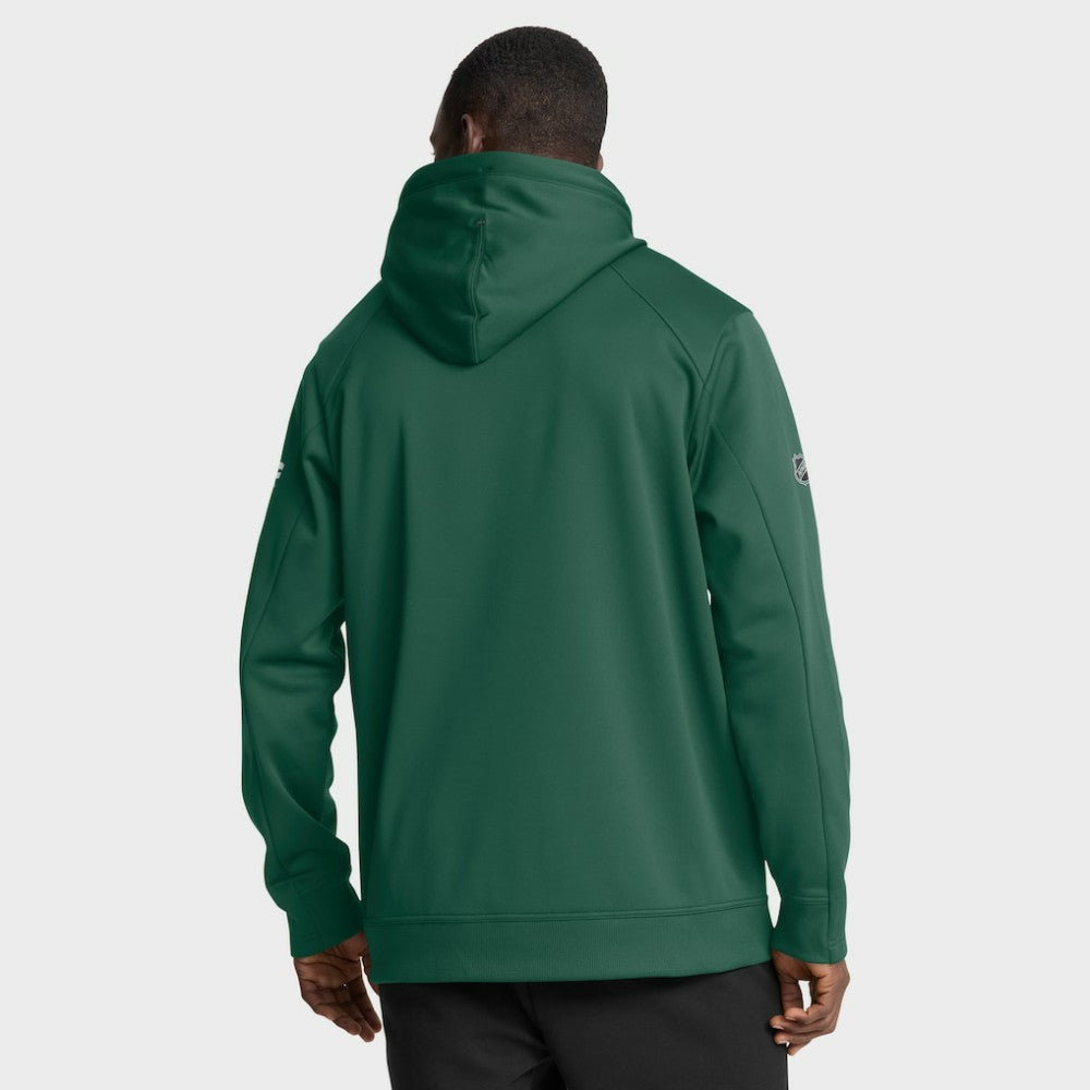 NHL Minnesota Wild Fanatics Authentic Pro Rink Hoodie - Green