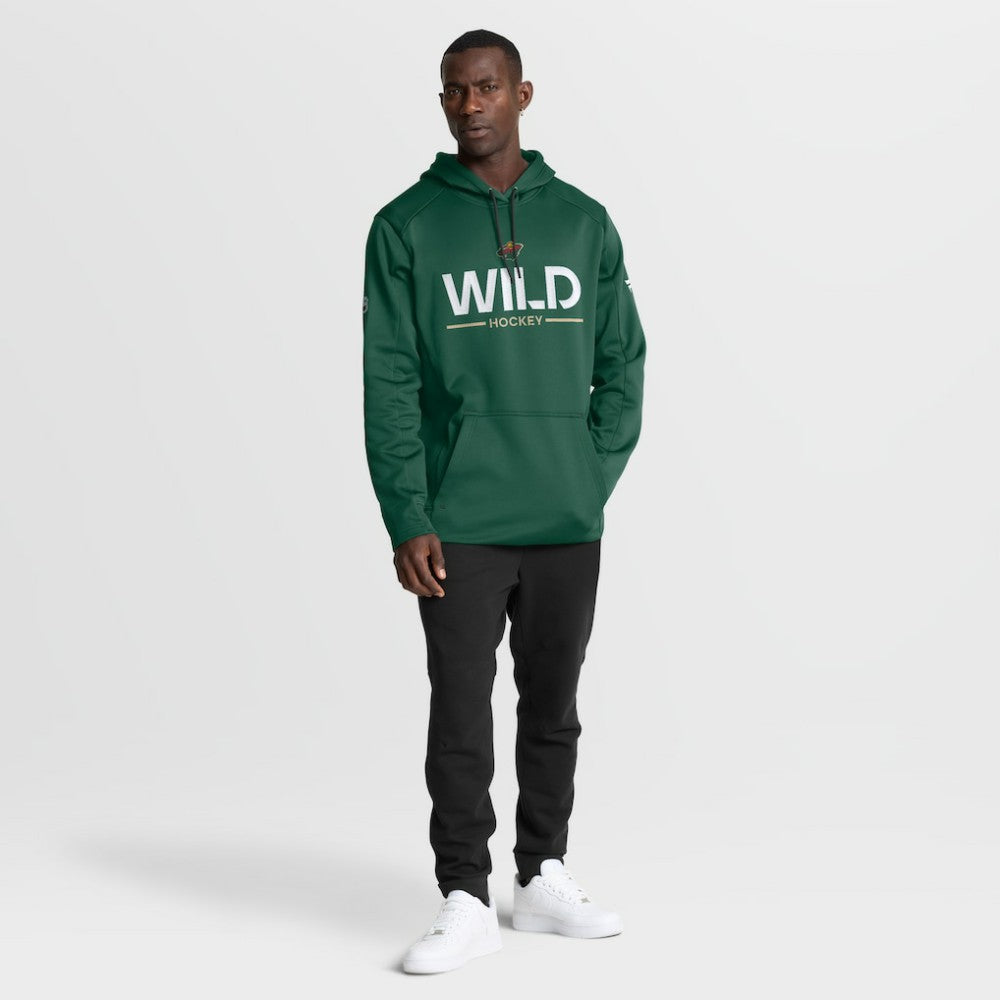 NHL Minnesota Wild Fanatics Authentic Pro Rink Hoodie - Green