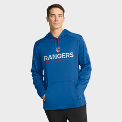 NHL New York Rangers Fanatics Authentic Pro Rink Centennial Hoodie - Blue