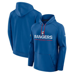 NHL New York Rangers Fanatics Authentic Pro Rink Centennial Hoodie - Blue