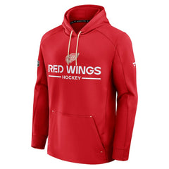 NHL Detroit Red Wings Fanatics Authentic Pro Centennial Rink Hoodie - Red