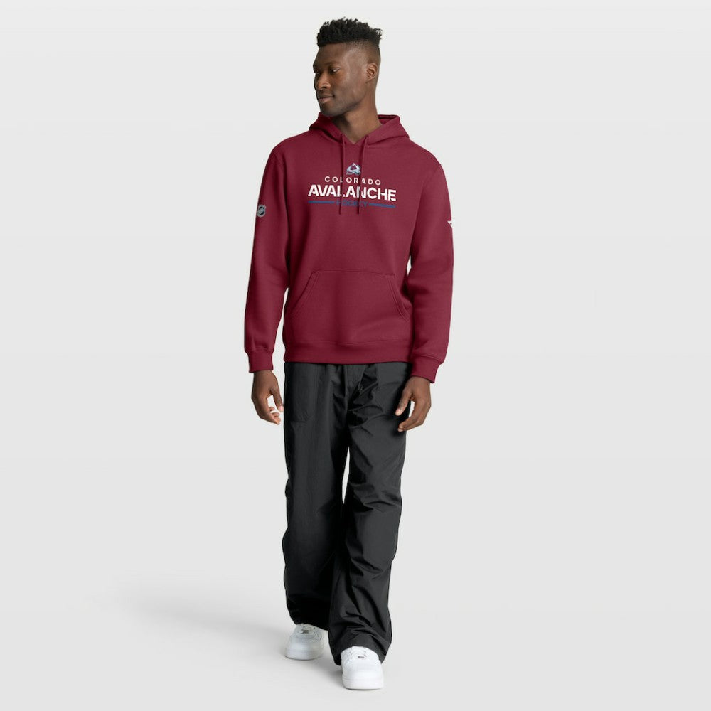 NHL Colorado Avalanche Fanatics Authentic Pro Primary Hoodie - Burgundy