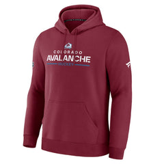 NHL Colorado Avalanche Fanatics Authentic Pro Primary Hoodie - Burgundy