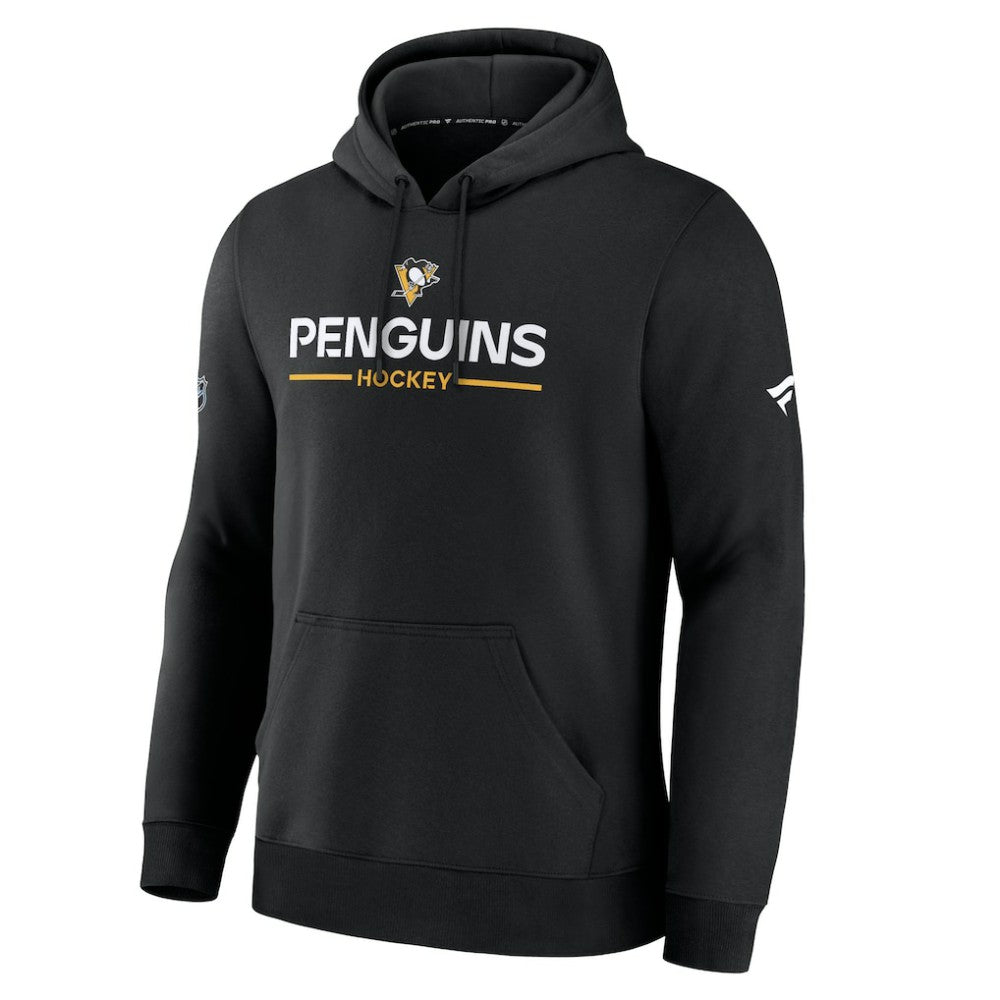 NHL Pittsburgh Penguins Fanatics Authentic Pro Primary Hoodie - Black