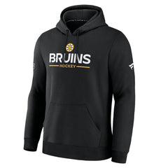 NHL Boston Bruins Fanatics Authentic Pro Primary Hoodie - Black