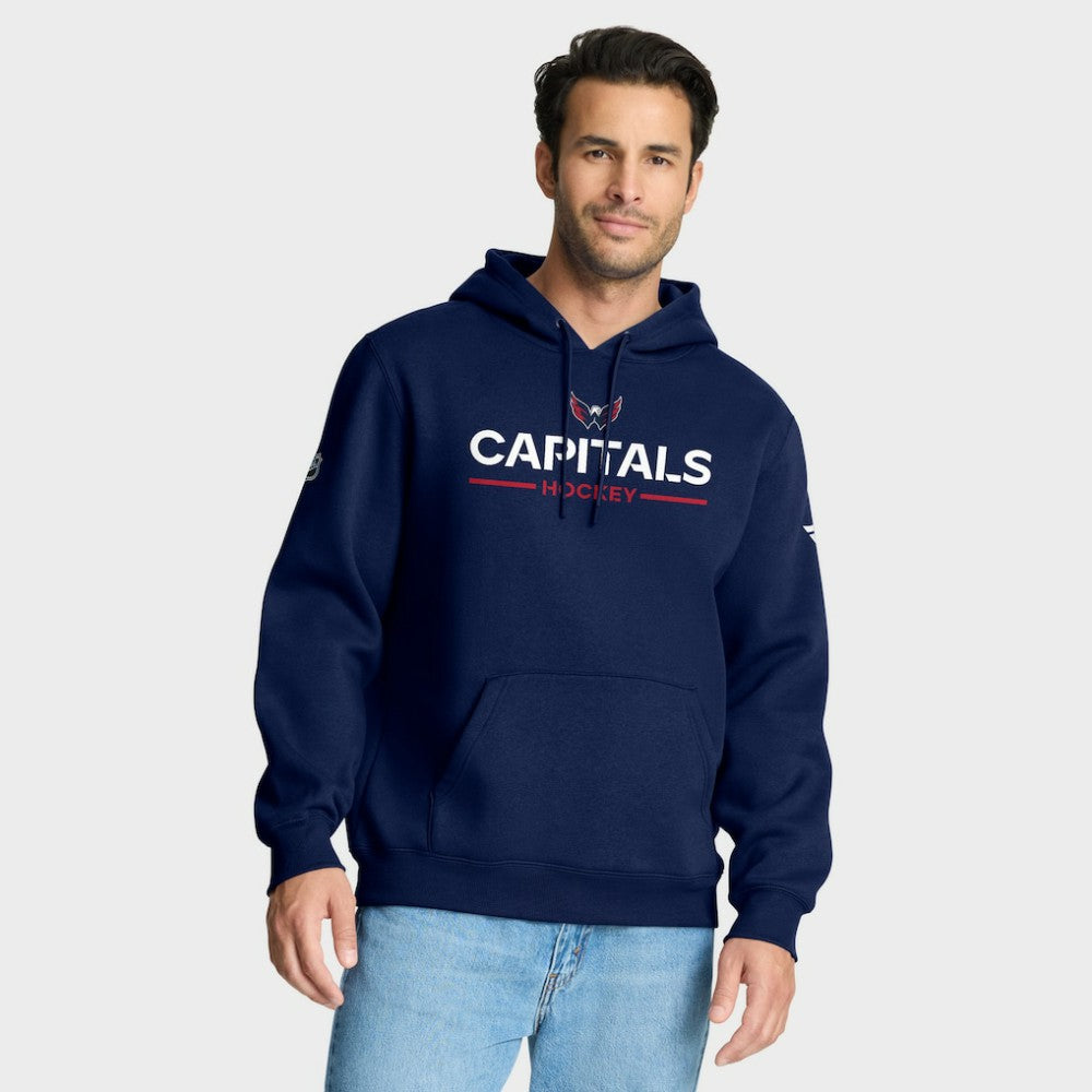 NHL Washington Capitals Fanatics Authentic Pro Primary Hoodie - Navy