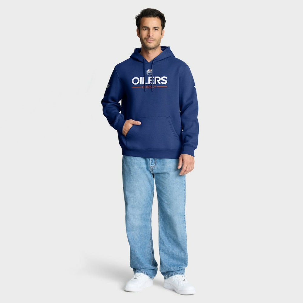 NHL Edmonton Oilers Fanatics Authentic Pro Primary Hoodie - Royal