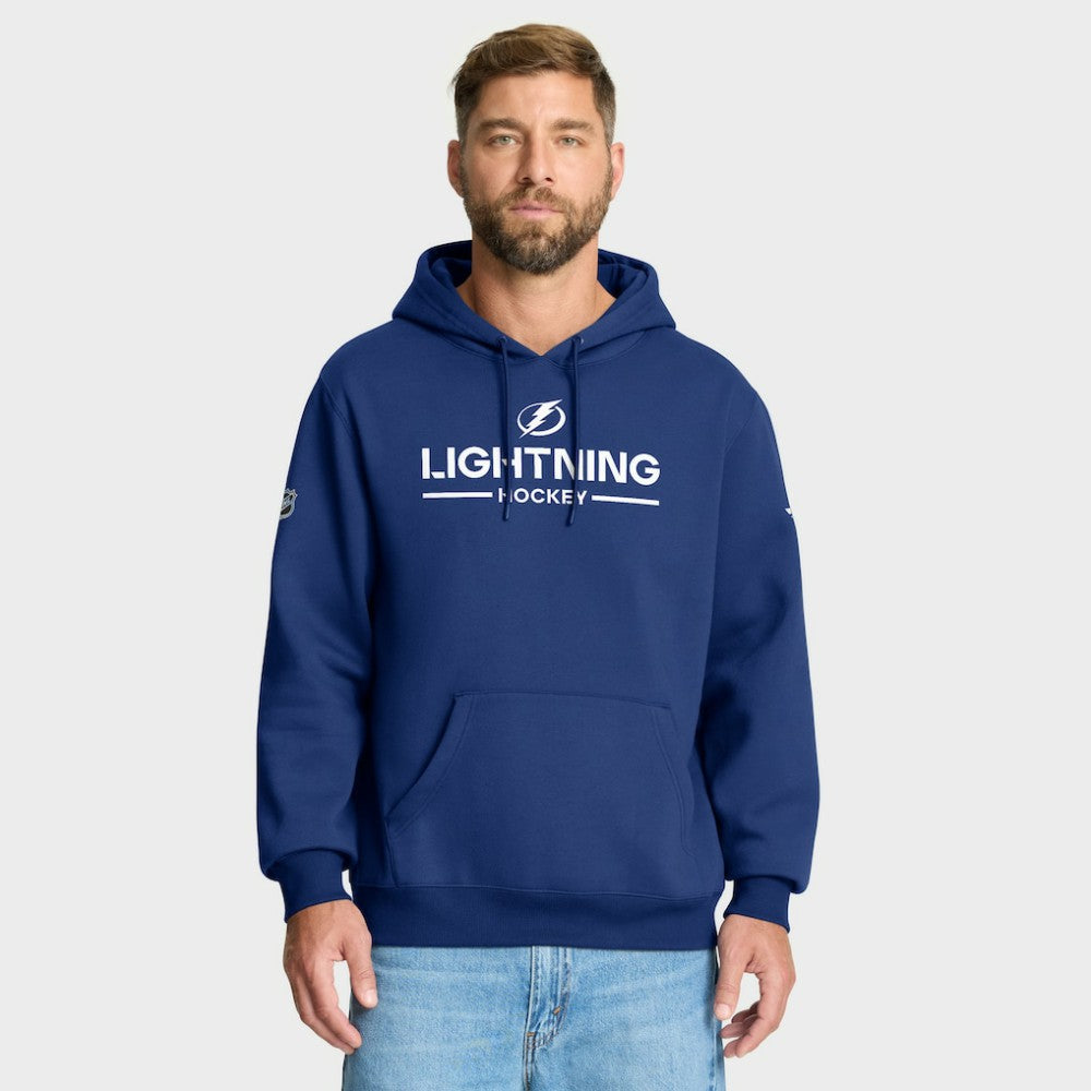 NHL Tampa Bay Lightning Fanatics Authentic Pro Primary Hoodie - Blue