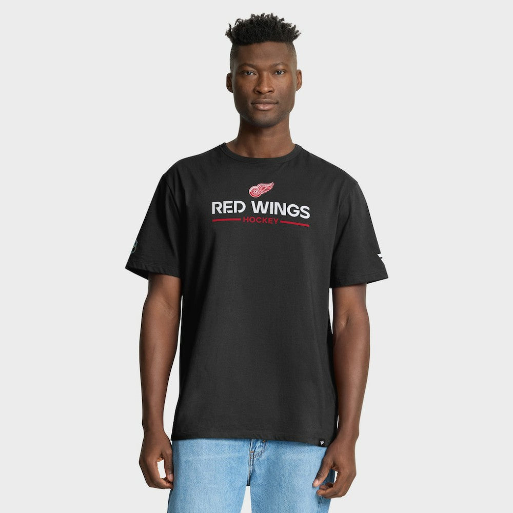 NHL Detroit Red Wings Fanatics Authentic Pro Primary T-Shirt - Black
