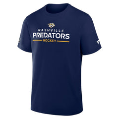 NHL Nashville Predators Fanatics Authentic Pro Primary T-Shirt - Navy