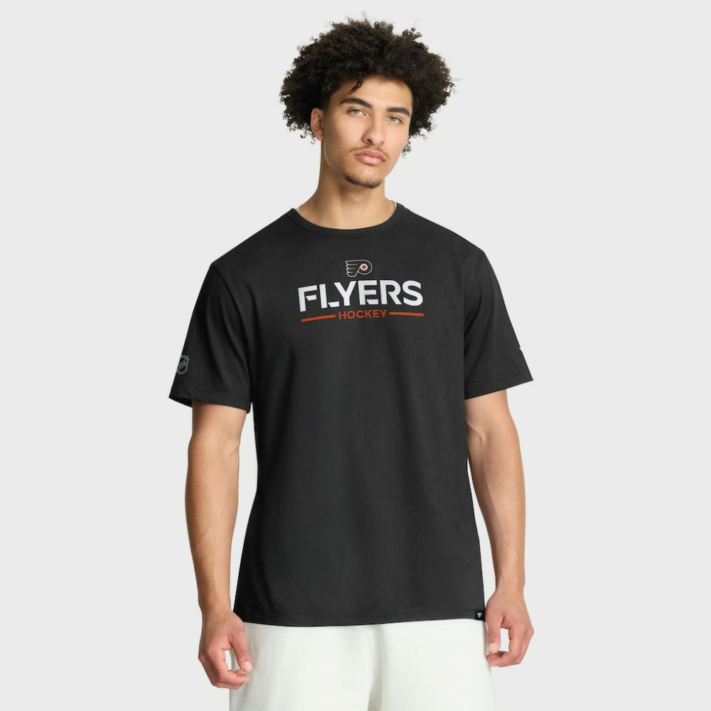 NHL Philadelphia Flyers Fanatics Authentic Pro Primary T-Shirt - Black