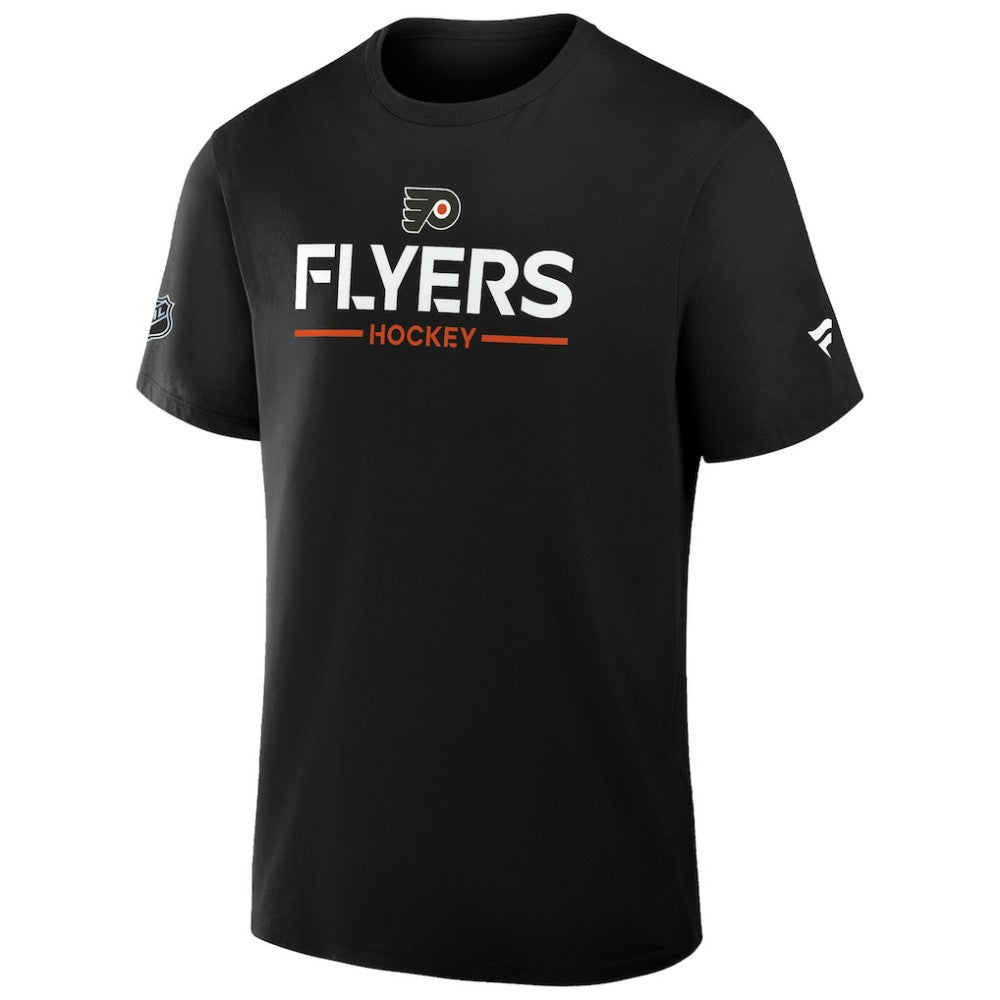 NHL Philadelphia Flyers Fanatics Authentic Pro Primary T-Shirt - Black