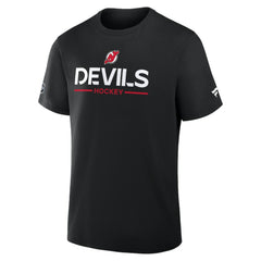 NHL New Jersey Devils Fanatics Authentic Pro Primary T-Shirt - Black