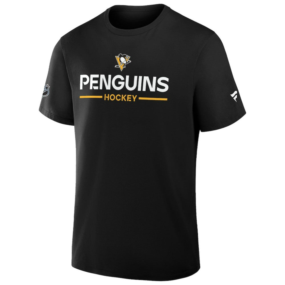 NHL Pittsburgh Penguins Fanatics Authentic Pro Primary T-Shirt - Black