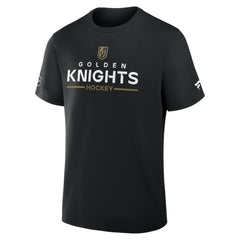 NHL Vegas Golden Knights Fanatics Authentic Pro Primary T-Shirt - Black