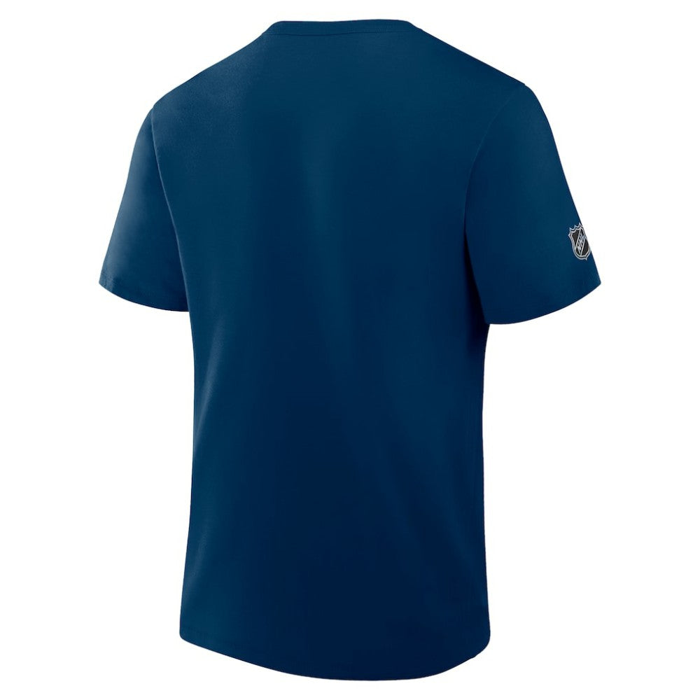 NHL Seattle Kraken Fanatics Authentic Pro Primary T-Shirt - Deep Sea Blue