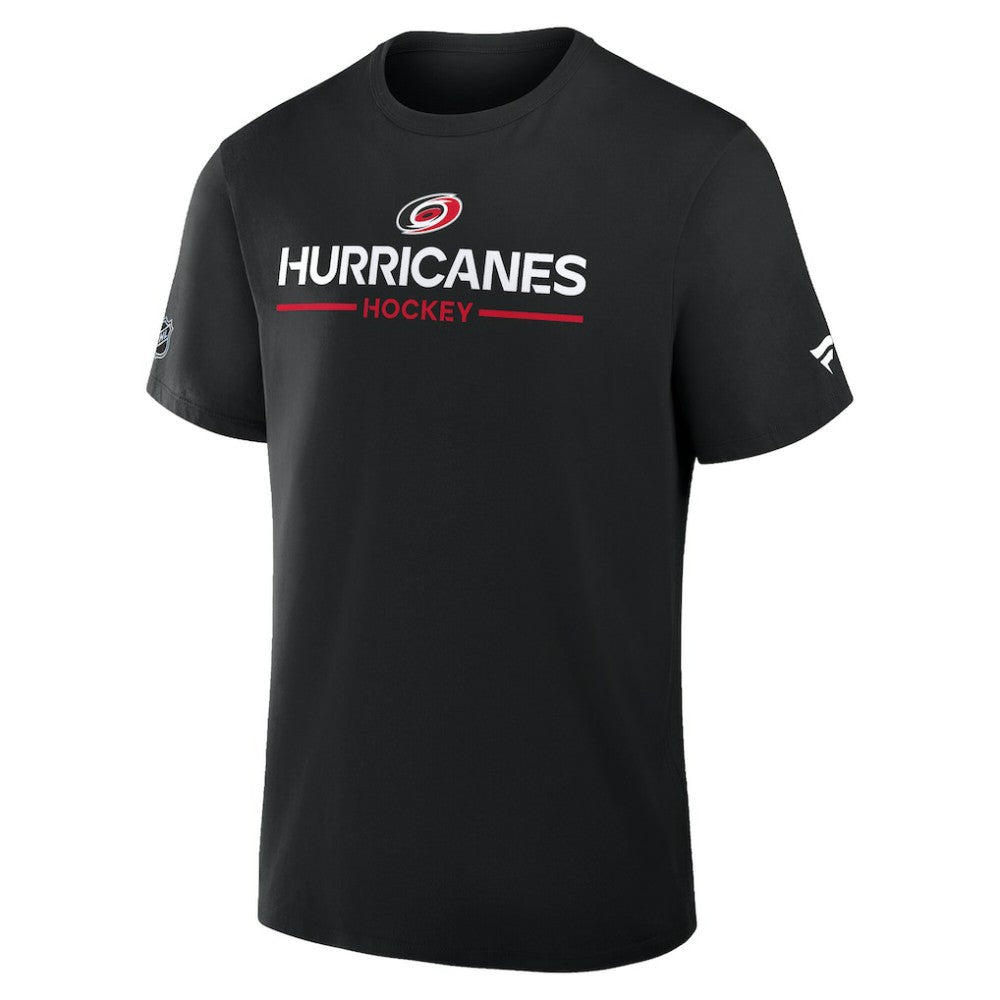 NHL Carolina Hurricanes Fanatics Authentic Pro Primary T-Shirt - Black