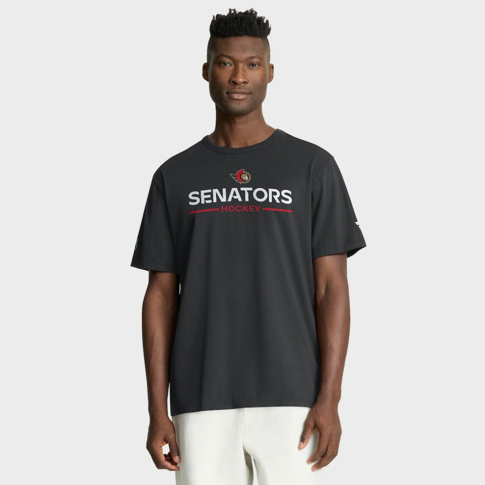 NHL Ottawa Senators Fanatics Authentic Pro Primary T-Shirt - Black
