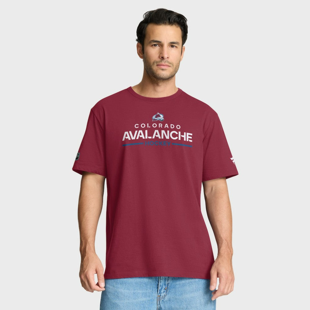 NHL Colorado Avalanche Fanatics Authentic Pro Primary T-Shirt - Burgundy