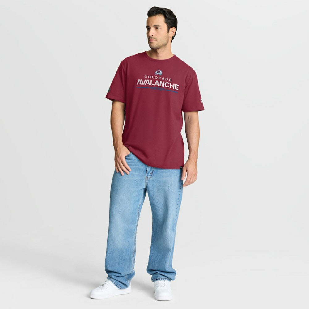 NHL Colorado Avalanche Fanatics Authentic Pro Primary T-Shirt - Burgundy