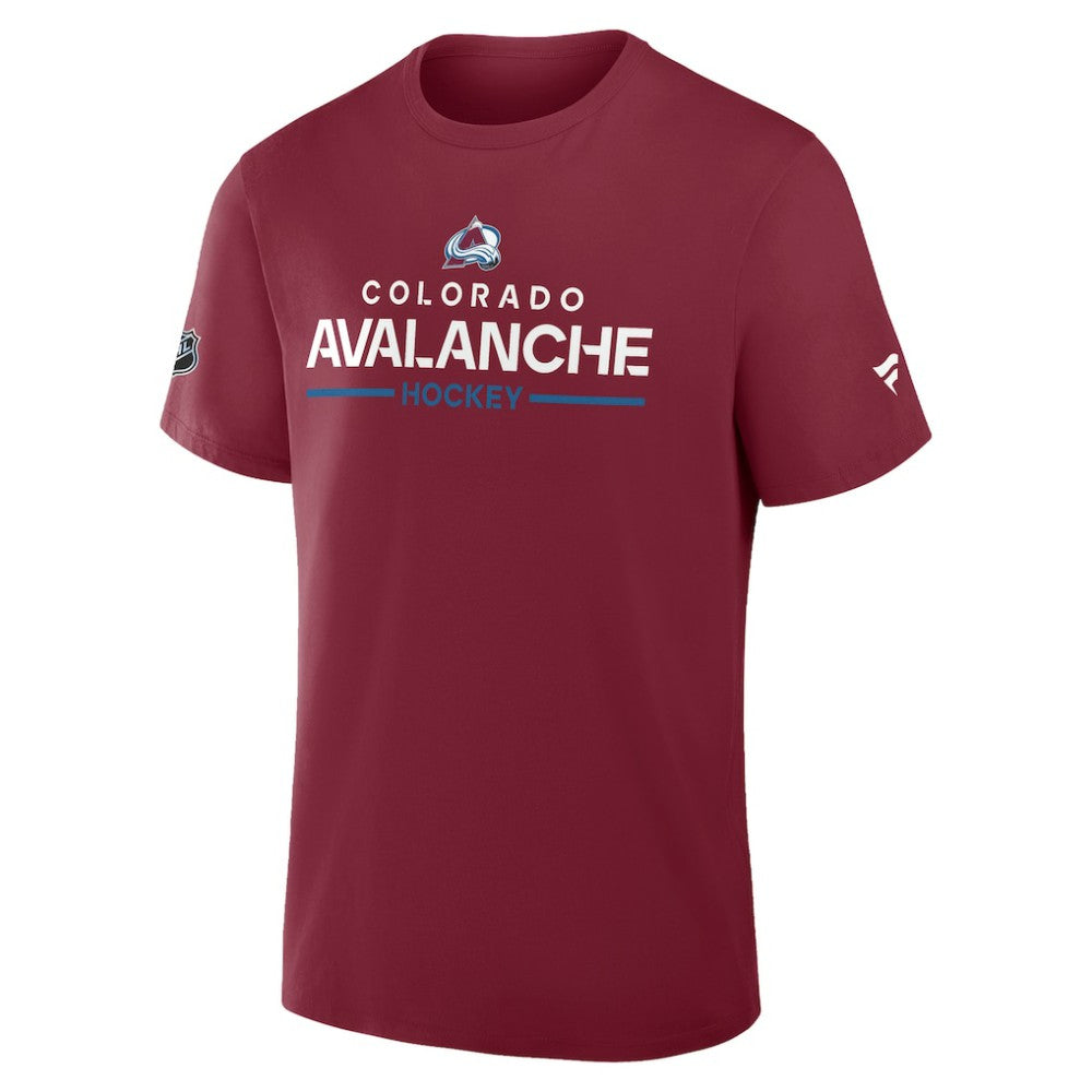 NHL Colorado Avalanche Fanatics Authentic Pro Primary T-Shirt - Burgundy