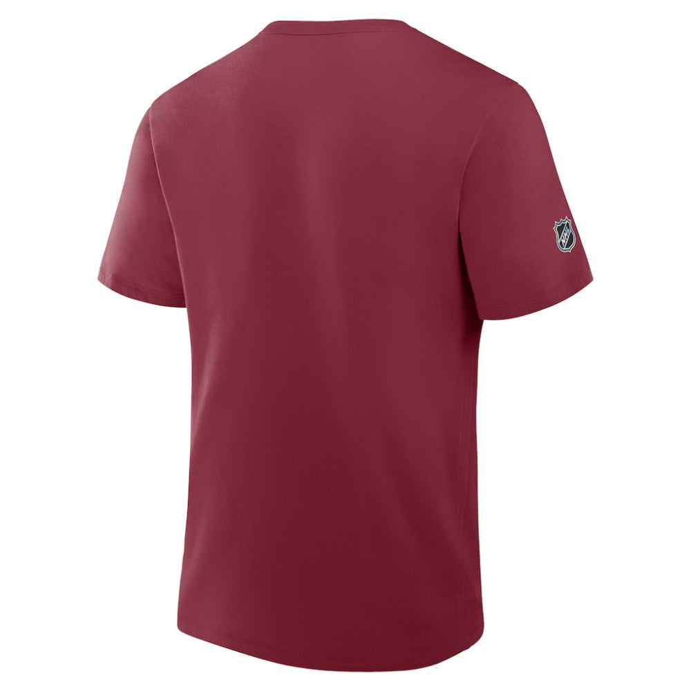 NHL Colorado Avalanche Fanatics Authentic Pro Primary T-Shirt - Burgundy