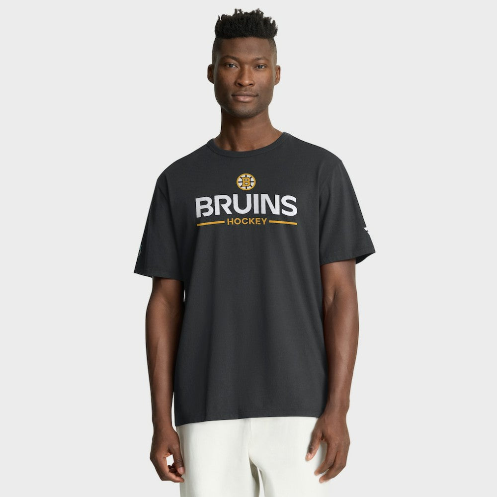 NHL Boston Bruins Fanatics Authentic Pro Primary T-Shirt - Black