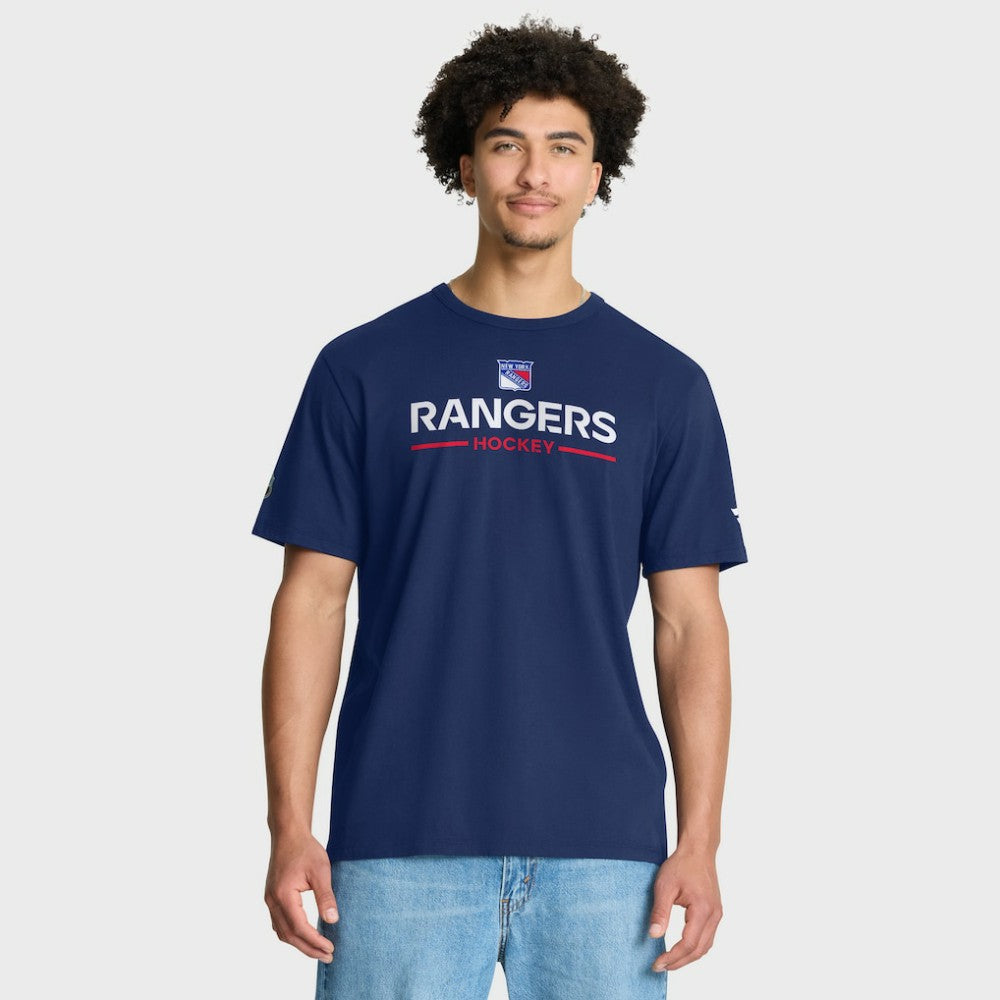 NHL New York Rangers Fanatics Authentic Pro Primary T-Shirt - Navy
