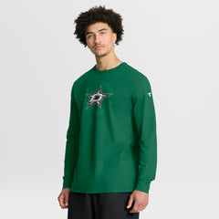 NHL Dallas Stars Fanatics Authentic Pro Property Of Practice Long Sleeve T-Shirt - Kelly Green