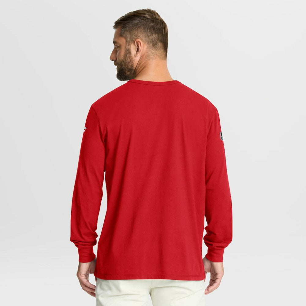 NHL Florida Panthers Fanatics Authentic Pro Property Of Practice Long Sleeve T-Shirt - Red